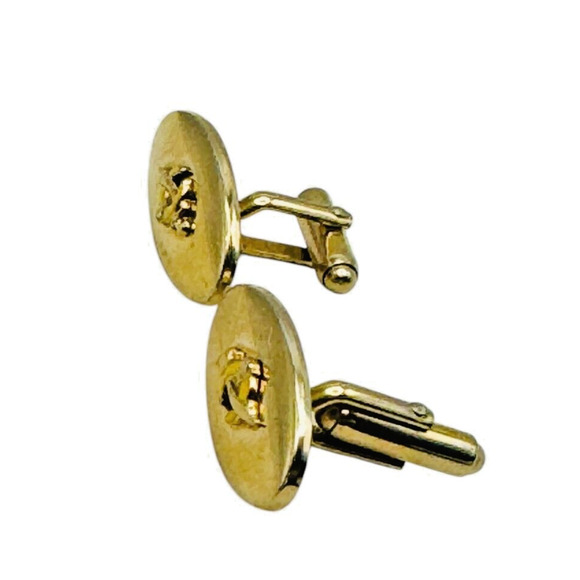 Shriners Vintage Signed ANSON Cuff Links masonic Scottish Rite - Picture 5 of 7